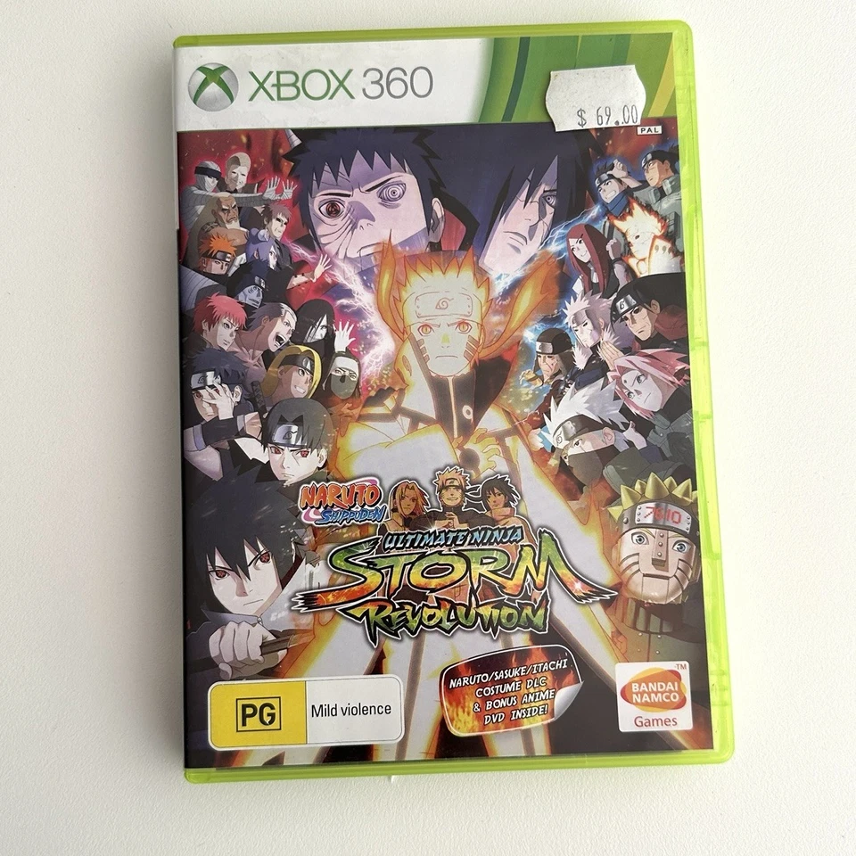 Naruto Shippuden Ultimate Ninja Storm Revolution  - Xbox 360 Complete Aus Pal - Image 1 of 4