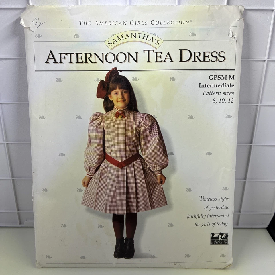 Vestido de té de la tarde Samantha’s colección americana para niñas talla 8,10,12 Foto 1 de 4