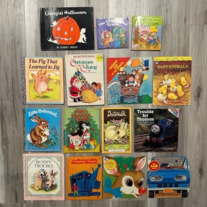 Mixed Lot of 15 Children's Books, Various Titles - Imagen 1 de 24