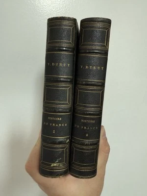 Histories de France History Of France Victor Duruy (1873, Complete) Antique Book - Image 1 of 4