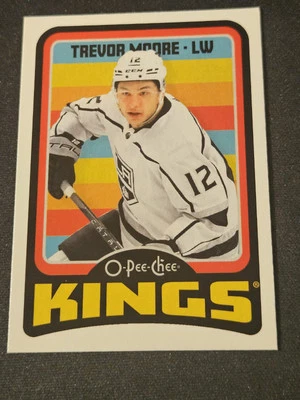 24-25 O-Pee-Chee Trevor Moore Retro 🚨🚨🚨 Los Angeles Kings  - Image 1 of 2