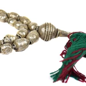 Silver Mala Prayer Beads Ethiopia - Picture 1 of 3