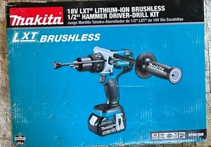 Makita XPH07MB 18V LXT LITH-ION Brushless 1/2" Hammer Driver/Drill Kit New - Picture 1 of 1