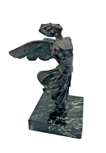 BRANT KINGMAN "Fallen Angel" Figurine Sculpture Bronze 2004 Marble Base 7.75" - Picture 1 of 22