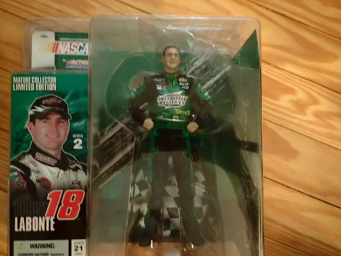 Nascar Action Figure Bobby Labonte #18 Series 2 by Action McFarlane Cover