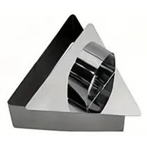 Stainless Steel Mousse Ring Mould Triangle - Picture 1 of 4