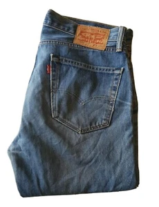 LEVIS 751 JEANS Uomo W 34 L 34 Vestibilità Classica Blu Denim Rosso Tab n. 85 - Foto 1 di 12