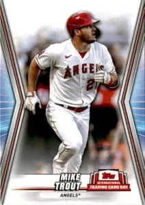 Mike Trout Los Angeles Angels 2023 Topps Día Internacional de Tarjetas Coleccionables GP-2 - Imagen 1 de 2