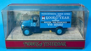 1990 Matchbox Model of Yesteryear Diecast Car MIB Y-33 1930 Mack Good Year Tyre - Picture 1 of 4