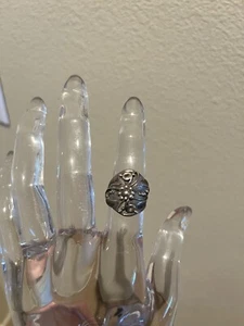 Southwest Manygoats 925 Sterling Silver Ring, Size 6 - Picture 1 of 4