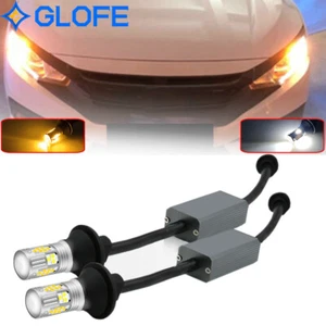 No Hyper Flash Switchback DRL Parking Signal LED for 2016 2018 Accord Civic - Picture 1 of 9