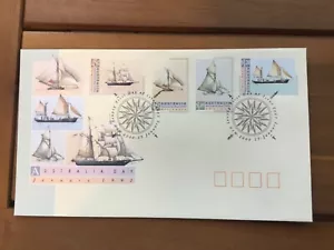 ICOLLECTZONE Australia 1992 Australia Day Ships First Day Cover FDC (F200) - Picture 1 of 3