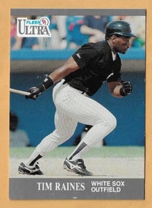 Tim Raines Chicago White Sox #81 - Fleer Ultra 1991 - Imagen 1 de 2