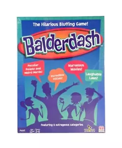 New - Balderdash The Hilarious Bluffing Game! 2015 Edition Mattel Ventura Games - Picture 1 of 7