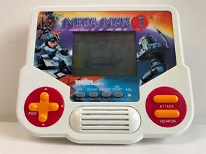 Tested ! Mega Man 3 Platform Adventure Tiger Handheld Travel Game Electronic LCD - Picture 1 of 11