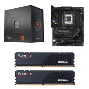 AMD Ryzen 9 7900X, ASUS B650E-F ROG Strix Gaming WiFi, G.Skill 32GB DDR5-6000