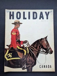 Holiday August 1949 Travel Leisure Magazine DeSoto ad Vintage Canada - Picture 1 of 10
