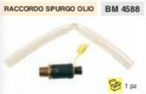 RACCORDO SPURGO OLIO TRATTORINO RASAERBA tosaerba UNIVERSALE manutenzione - Picture 1 of 1