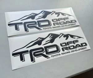TRD Offroad Mountain Bed Side Stripe SET OF 2 Decal Toyota Tacoma Tundra Sticker - Picture 1 of 3