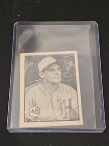 CARAMELOS FELICES Baseball CUBAN PHOTO Card 1945-46 JIM REBEL 48