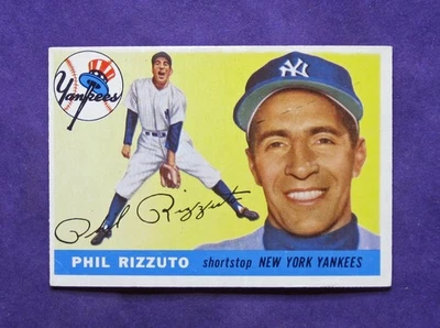 1955 Topps Phil Rizzuto #189 **Cartão muito bonito** - Imagem 1 de 3