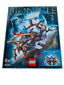 LEGO Bionicle 8595 Takua & Pewku Titans 100% Complete with Box and Instructions