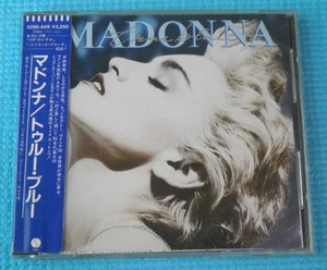 MADONNA CD True Blue w/Sticker Obi 1986 OOP Japan 32XD-449 - Picture 1 of 4