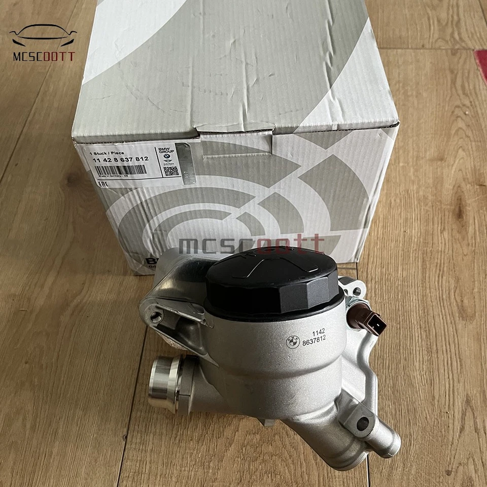 For BMW Oil Filter Housing w/ Oil Cooler Gasket 11428637812 328i 335i 528i X3 X4 Foto 1 de 4