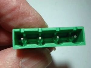 3x Pen Strip 4polig Phoenix Ptr-Stiftleiste Straight Contact #13-48/F - Picture 1 of 4