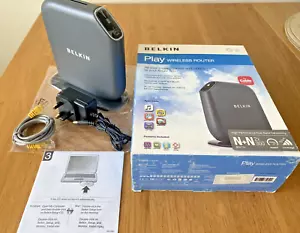 Belkin Play N+N 2X300  Dual Band Wireless N Cable Router (F7D4302 v1) - Picture 1 of 7