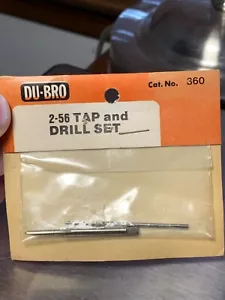 DU-BRO Dubro 360 RC Remote Control Airplane Tap & Drill Drills Set 2-56 DUB360 - Picture 1 of 6