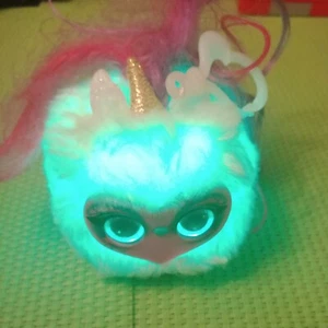 Pomsies Lumies Pixie Pop - Interactive Electronic Plush Rainbow Charged Pet - Picture 1 of 4