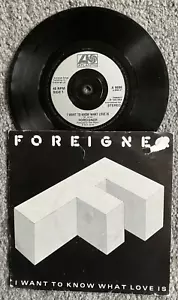 Foreigner I Want To Know What Love Is 7" Single A9596 - Excellent Condition - Picture 1 of 3