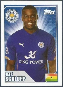 Topps 2014/15 Premier League #190 - Leicester City - Jeff Schlupp - Bild 1 von 1