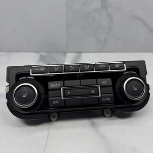 2009 2010 VOLKSWAGEN CC DUAL ZONE AC HEATER CLIMATE TEMPERATURE CONTROL OEM - Picture 1 of 13