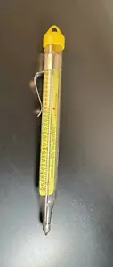 Vintage Yaley's Candle Making Thermometer For Wax Candle Crafting WORKS - Picture 1 of 6