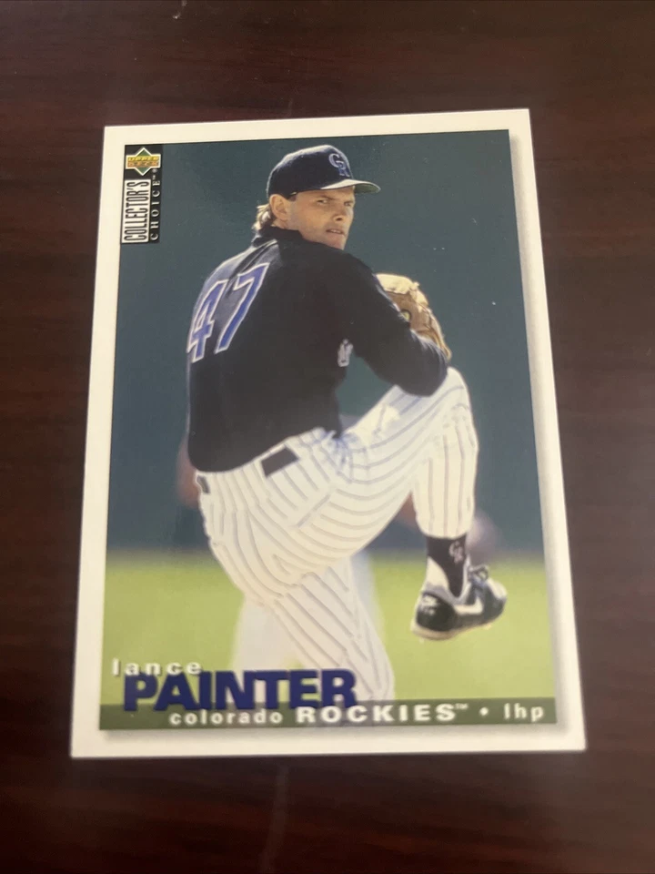 1995 Collectors Choice Lance Painter #449 Colorado Rockies NM-MINT - Image 1 of 1