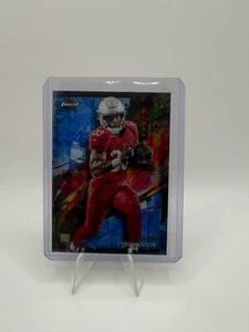 2024 Topps Finest-Trey Benson Common Blue Checkerboard Refractor RC /99 - Picture 1 of 2