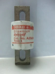 New Shawmut A25X500-4 Fuse Semiconductor FWX 500 250V - Picture 1 of 4