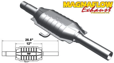 Buick Skyhawk 1982-1986 2L 1,8 nuevo convertidor catalítico de ajuste directo CATS Magnaflow Foto 1 de 1