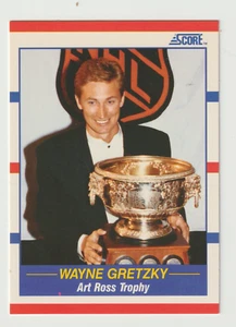 1990-91 SCORE ' Art Ross Trophy' - #361 - WAYNE GRETZKY - Picture 1 of 1