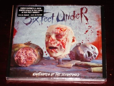 Six Feet Under: Nightmares Of The Decomposed Limited Edition CD 2020 Digipak NEW Foto 1 de 3