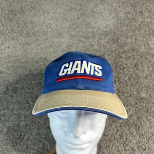 VTG New York Giants Sports Specialties Hat Mens One Size Blue NFL Strap Back 90s - Picture 1 of 10