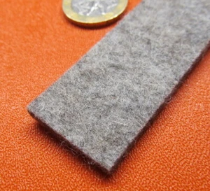 F3 Felt 1/8" Thick x 1.00" Wide x 10 Foot Roll - Picture 1 of 12