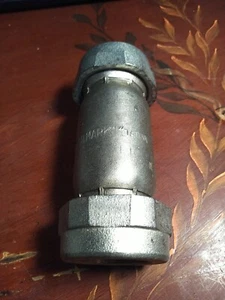 1x Acoplador/acoplador de compresión para reparación de tuberías galvanizado Clayton Mark NOS - Imagen 1 de 4