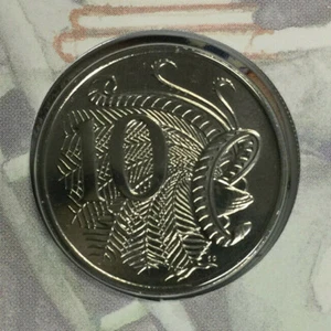 2018 Australian BABY Set - POSSUM MAGIC - Ten cent 10c coin - LYREBIRD - UNC - Picture 1 of 2