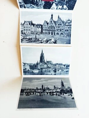 rar, 1st.ed., Photoalbum/Leporello Frankfurt am Main (um 1920, Emil Hartmann) - Bild 1 von 4