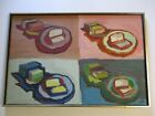 1970'S  Painting Expresionist Abstract Modernism Expressionism Thiebaud Style