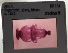 Vintage 1825 Sugar Bowl Glass Blown Brooklyn Museum DB 164 35mm Photo Slide