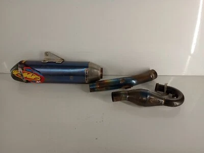 Cabezal silenciador tubo escape Kawasaki KX250F KX 250F FMF 2018 Foto 1 de 4